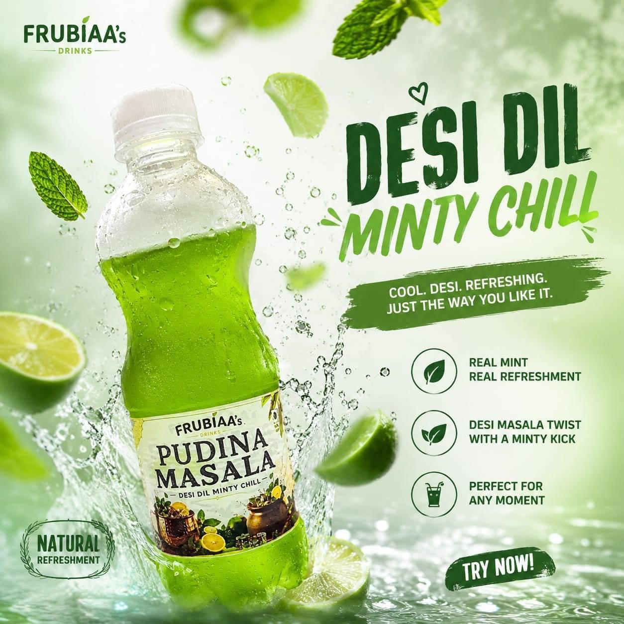 Pudina Masala Mojito